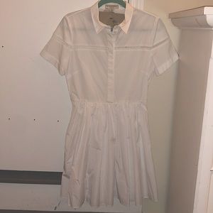 Burberry White Dress